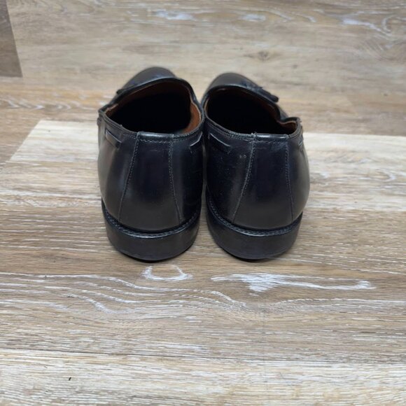 Allen Edmonds Black Leather Tassel Loafer Men's Size 12A - Picture 3 of 6